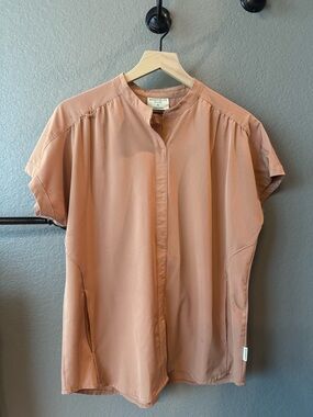 WhisperLite Dolman Top Medium and Ruched Jogger Scrubs Medium Petite